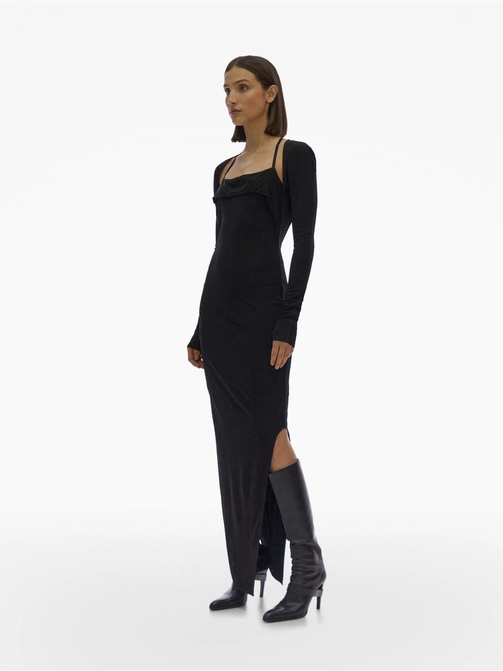 Helmut lang cutout dress